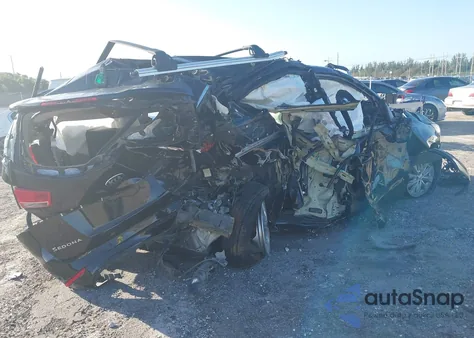 2016 Kia Sedona Ex из США, поврежденный, VIN KNDMC5C18G6139245